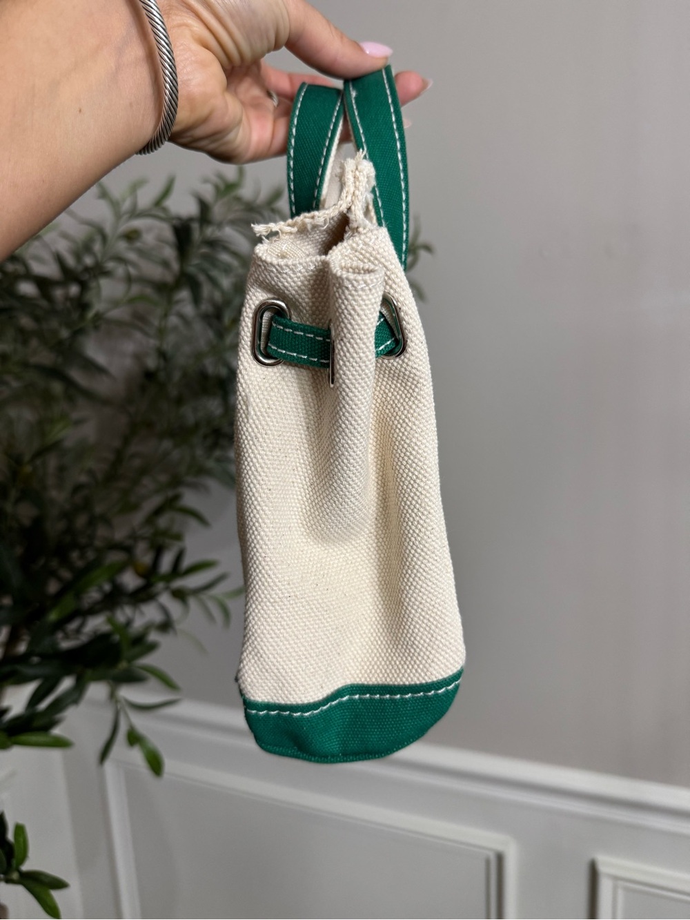 Sunwin Madaket Small Classic Tote Bag Green - Picture 4 of 7